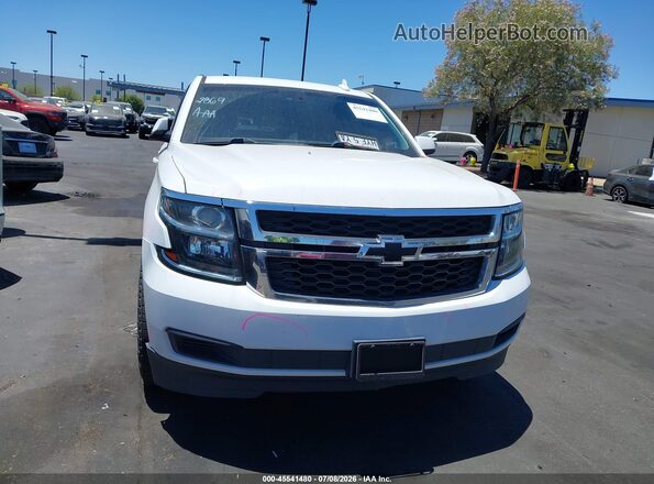 1GNSCBKCXJR353272 2018 CHEVROLET TAHOE White Widok zestawu wskaźników
