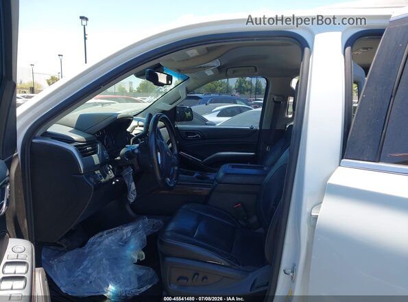 1GNSCBKCXJR353272 2018 CHEVROLET TAHOE White Widok wnętrza z przodu