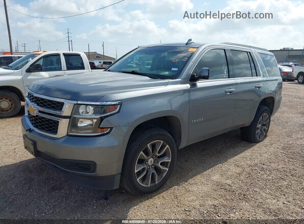 1GNSCBKCXKR373328 2019 CHEVROLET TAHOE Серый Вид спереди