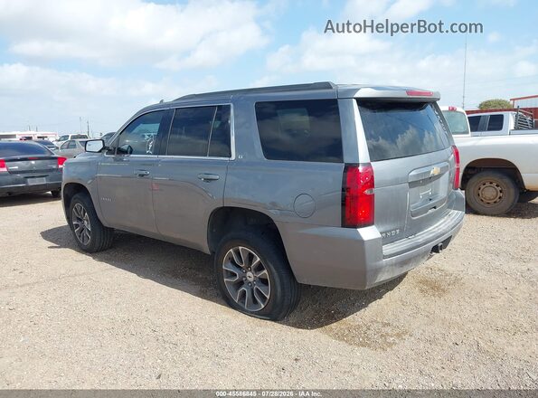 1GNSCBKCXKR373328 2019 CHEVROLET TAHOE Серый Задняя левая четверть