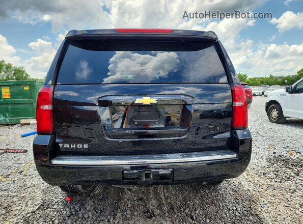 1GNSCCKC0GR126882 2016 CHEVROLET TAHOE Black უკანა ხედი