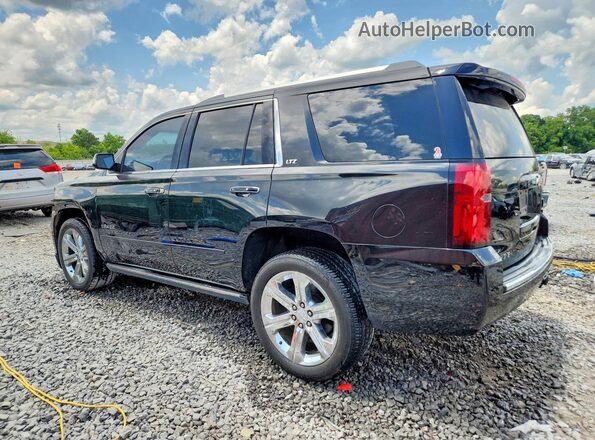 1GNSCCKC0GR126882 2016 CHEVROLET TAHOE Black უკანა მარცხენა