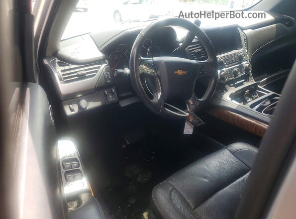 1GNSCCKC1GR466655 2016 CHEVROLET TAHOE Silver წინა პანელის ხედი