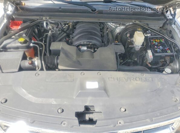 1GNSCCKC1GR466655 2016 CHEVROLET TAHOE Silver ძრავის განყოფილების ხედი