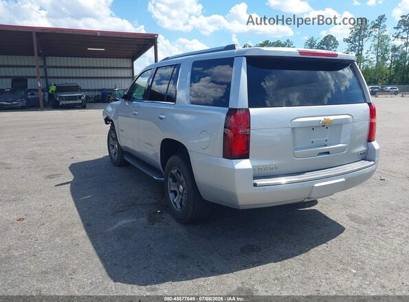 1GNSCCKC2JR241720 2018 CHEVROLET TAHOE Silver Rear left