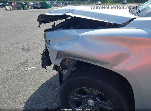 1GNSCCKC2JR241720 2018 CHEVROLET TAHOE Silver Front view