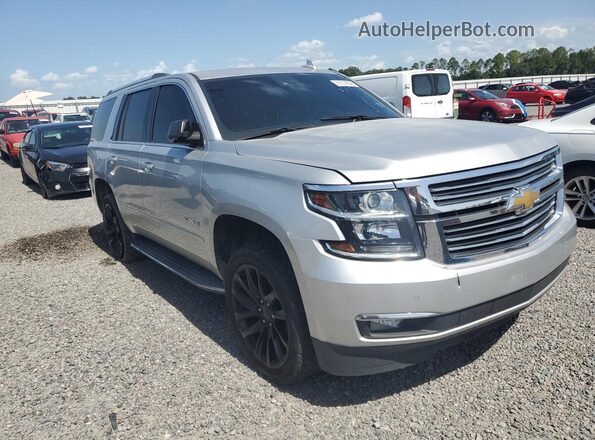 1GNSCCKC4HR112002 2017 CHEVROLET TAHOE Silver Front right