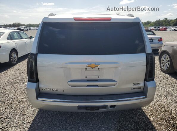 1GNSCCKC4HR112002 2017 CHEVROLET TAHOE Silver Rear view