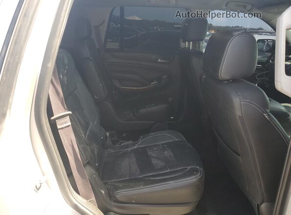 1GNSCCKC4HR112002 2017 CHEVROLET TAHOE Silver Rear interior view