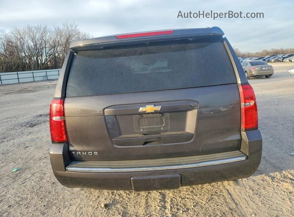 1GNSCCKC5GR404241 2016 CHEVROLET TAHOE Charcoal Հետևի տեսք