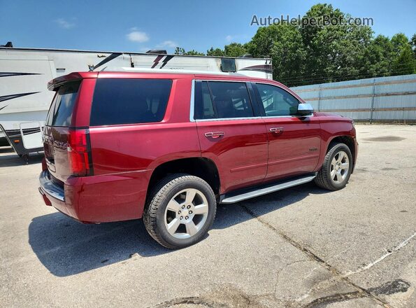 1GNSCCKC5HR169101 2017 CHEVROLET TAHOE Red უკანა მარჯვენა