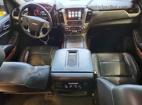 1GNSCCKC5HR169101 2017 CHEVROLET TAHOE Red წინა პანელის ხედი