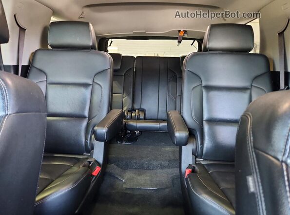 1GNSCCKC5HR169101 2017 CHEVROLET TAHOE Red უკანა სავარძლების ხედი