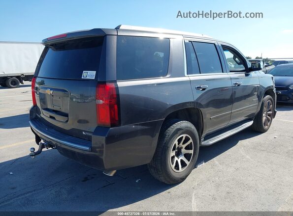 1GNSCCKC5HR344575 2017 CHEVROLET TAHOE Серый Задняя правая четверть