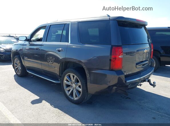1GNSCCKC5HR344575 2017 CHEVROLET TAHOE Серый Задняя левая четверть