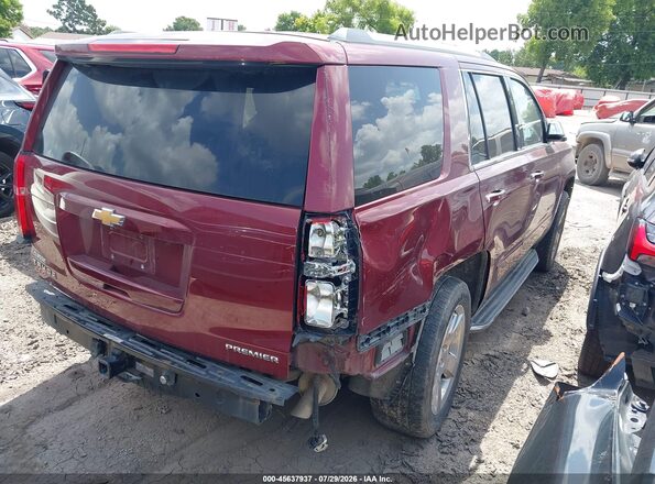 1GNSCCKC6KR167963 2019 CHEVROLET TAHOE Red Rear right