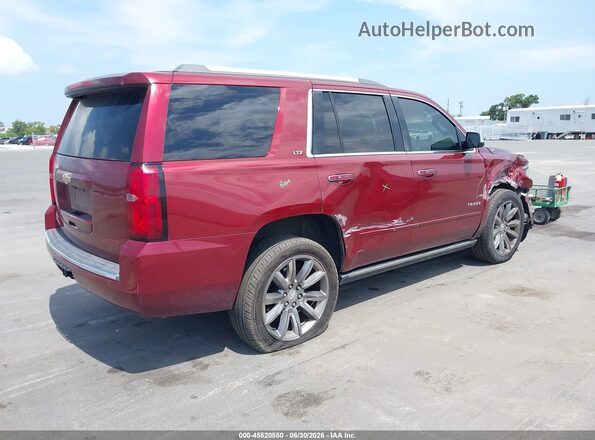 1GNSCCKC7GR418027 2016 CHEVROLET TAHOE Red Rear right