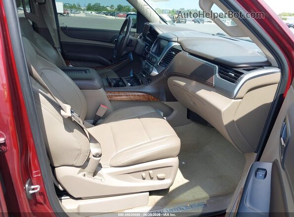 1GNSCCKC7GR418027 2016 CHEVROLET TAHOE Red Front interior view