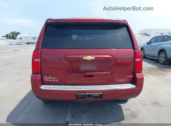 1GNSCCKC7GR418027 2016 CHEVROLET TAHOE Red 