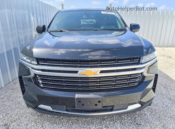 1GNSCCKD0MR264183 2021 CHEVROLET SUBURBAN Black Դիմացի տեսք