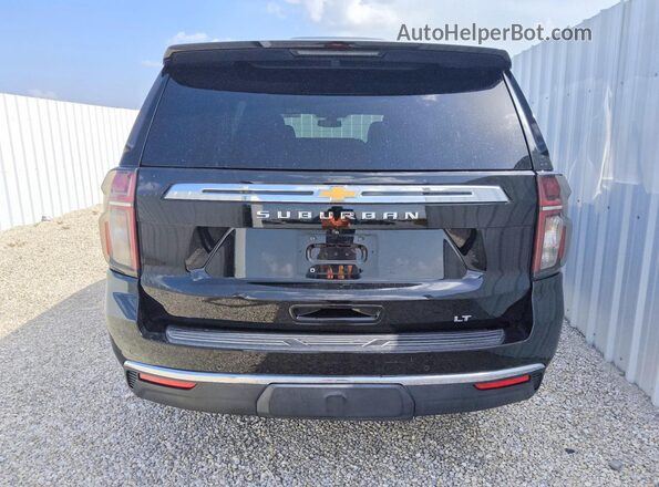 1GNSCCKD0MR264183 2021 CHEVROLET SUBURBAN Black Հետևի տեսք