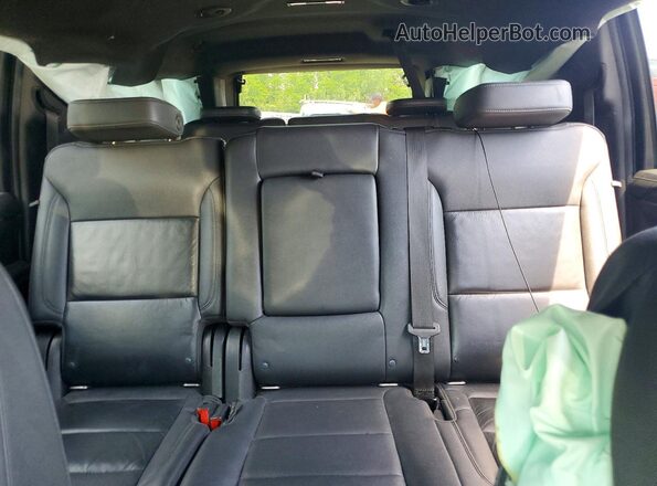 1GNSCCKD1MR267903 2021 CHEVROLET SUBURBAN Black უკანა სავარძლების ხედი
