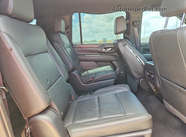 1GNSCCKD2MR371560 2021 CHEVROLET SUBURBAN Black Vista interior trasera