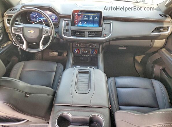1GNSCCKD2RR164013 2024 CHEVROLET SUBURBAN Черный Вид панели приборов