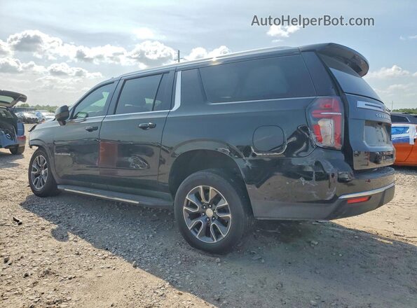 1GNSCCKD6MR367883 2021 CHEVROLET SUBURBAN Black Հետևի ձախ