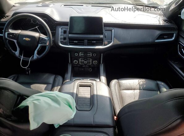 1GNSCCKD6MR367883 2021 CHEVROLET SUBURBAN Black Առջևի վահանակի տեսք