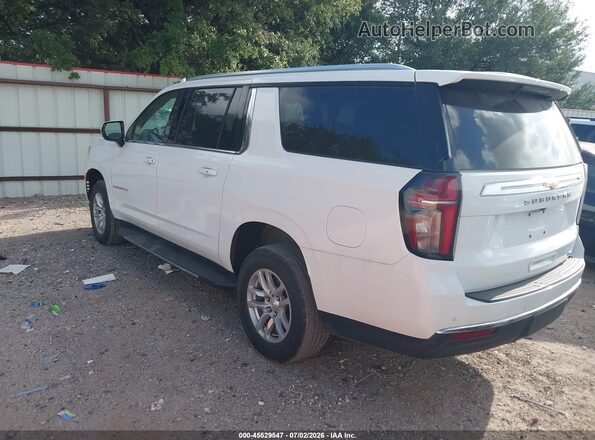 1GNSCCKD7RR303097 2024 CHEVROLET SUBURBAN White Rear left