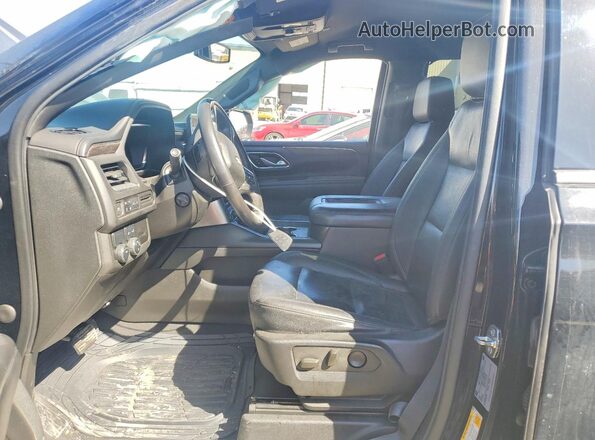 1GNSCCKDXNR321832 2022 CHEVROLET SUBURBAN Black Vista interior delantera