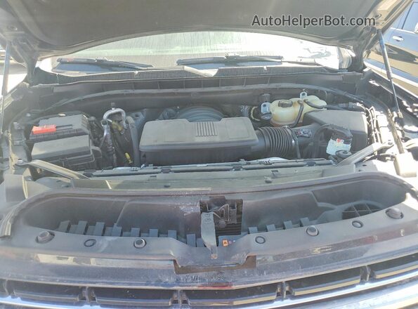 1GNSCCKDXNR321832 2022 CHEVROLET SUBURBAN Black Vista del compartimento del motor