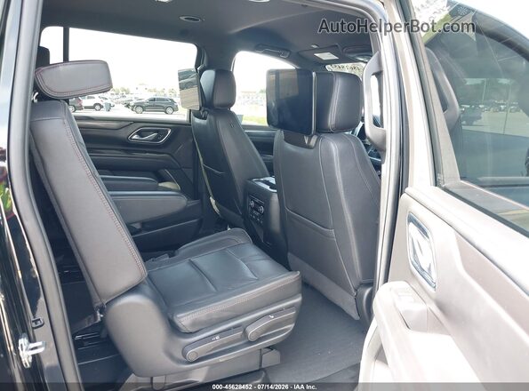1GNSCEKT5PR534970 2023 CHEVROLET SUBURBAN Black Widok naklejki z numerem VIN