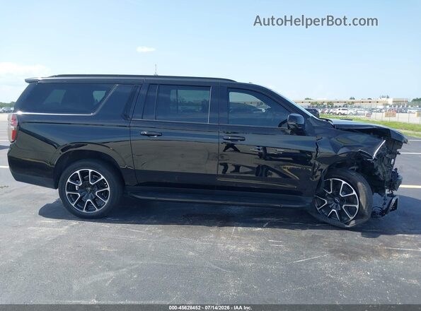 1GNSCEKT5PR534970 2023 CHEVROLET SUBURBAN Black Widok wnętrza z tyłu