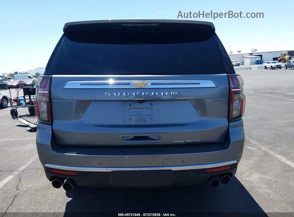 1GNSCFKD4NR184551 2022 CHEVROLET SUBURBAN Silver 