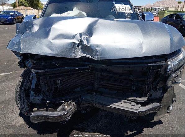 1GNSCFKD4NR184551 2022 CHEVROLET SUBURBAN Silver წინა ხედი