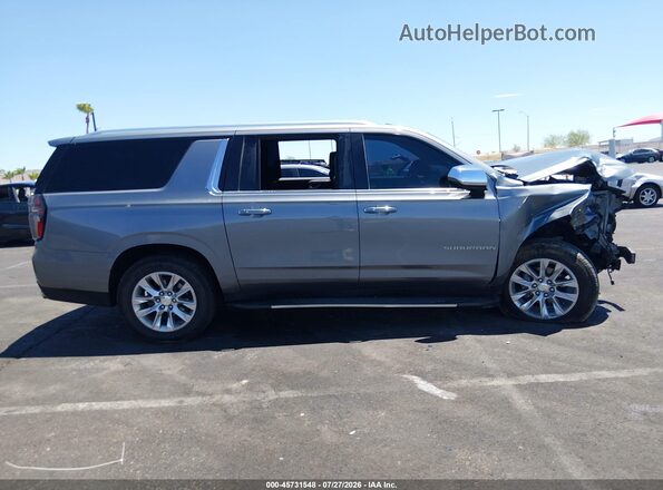 1GNSCFKD4NR184551 2022 CHEVROLET SUBURBAN Silver სალონის 360-გრადუსიანი ხედი