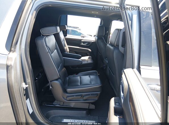 1GNSCFKD4NR184551 2022 CHEVROLET SUBURBAN Silver VIN კოდის სტიკერის ხედი
