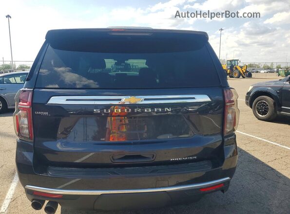 1GNSCFKD6PR476544 2023 CHEVROLET SUBURBAN Black Rear view
