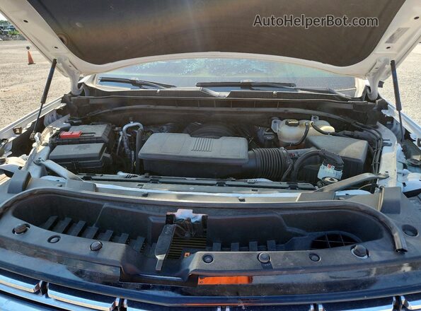 1GNSCFKD9NR120800 2022 CHEVROLET SUBURBAN White Vista del compartimento del motor