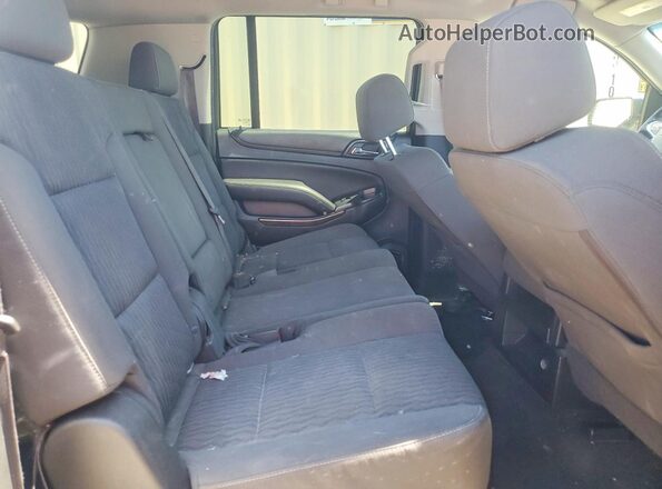 1GNSCGECXGR458010 2016 CHEVROLET SUBURBAN Black Սալոնի հետևի տեսք