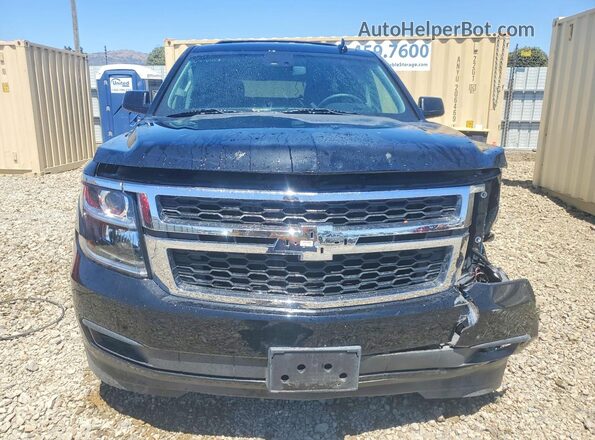 1GNSCGECXGR458010 2016 CHEVROLET SUBURBAN Black Դիմացի տեսք