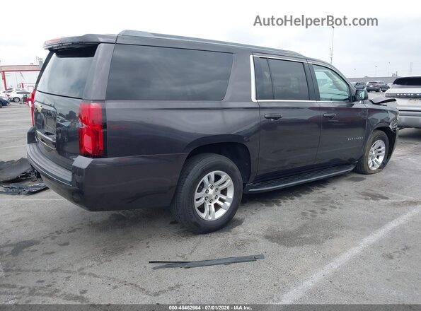 1GNSCGKC1HR295477 2017 CHEVROLET SUBURBAN Gray Trasero derecho