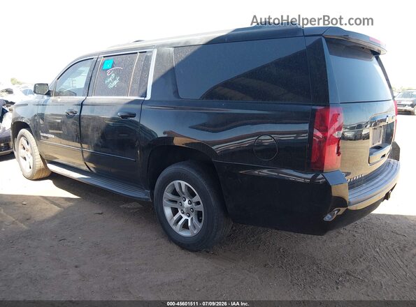 1GNSCGKC2HR171587 2017 CHEVROLET SUBURBAN Черный Задняя левая четверть