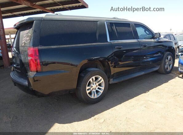 1GNSCGKC2HR171587 2017 CHEVROLET SUBURBAN Черный Задняя правая четверть
