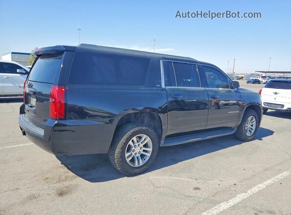 1GNSCGKC3GR288447 2016 CHEVROLET SUBURBAN Черный Задняя правая четверть
