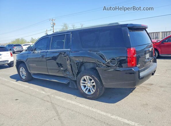 1GNSCGKC3GR288447 2016 CHEVROLET SUBURBAN Черный Задняя левая четверть