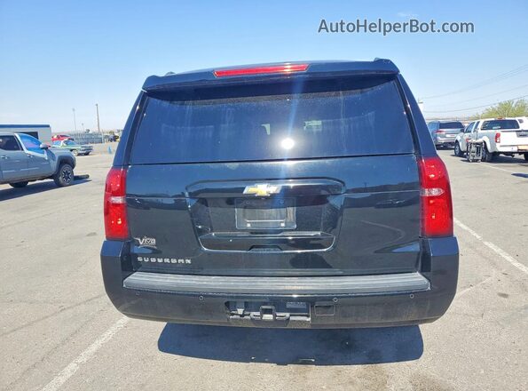 1GNSCGKC3GR288447 2016 CHEVROLET SUBURBAN Черный Вид сзади