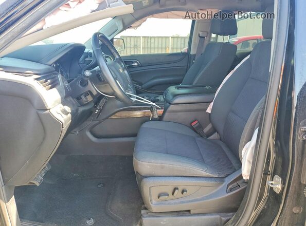 1GNSCGKC3GR288447 2016 CHEVROLET SUBURBAN Черный Вид салона спереди